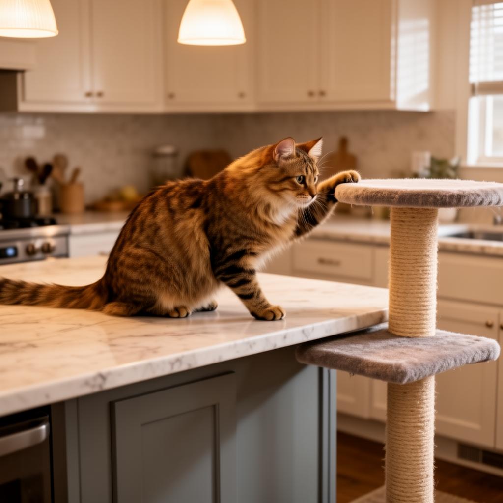 Stay off counters and tables